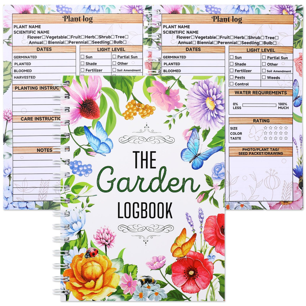 Ford Harvest Garden Modern Garden Journal Navy