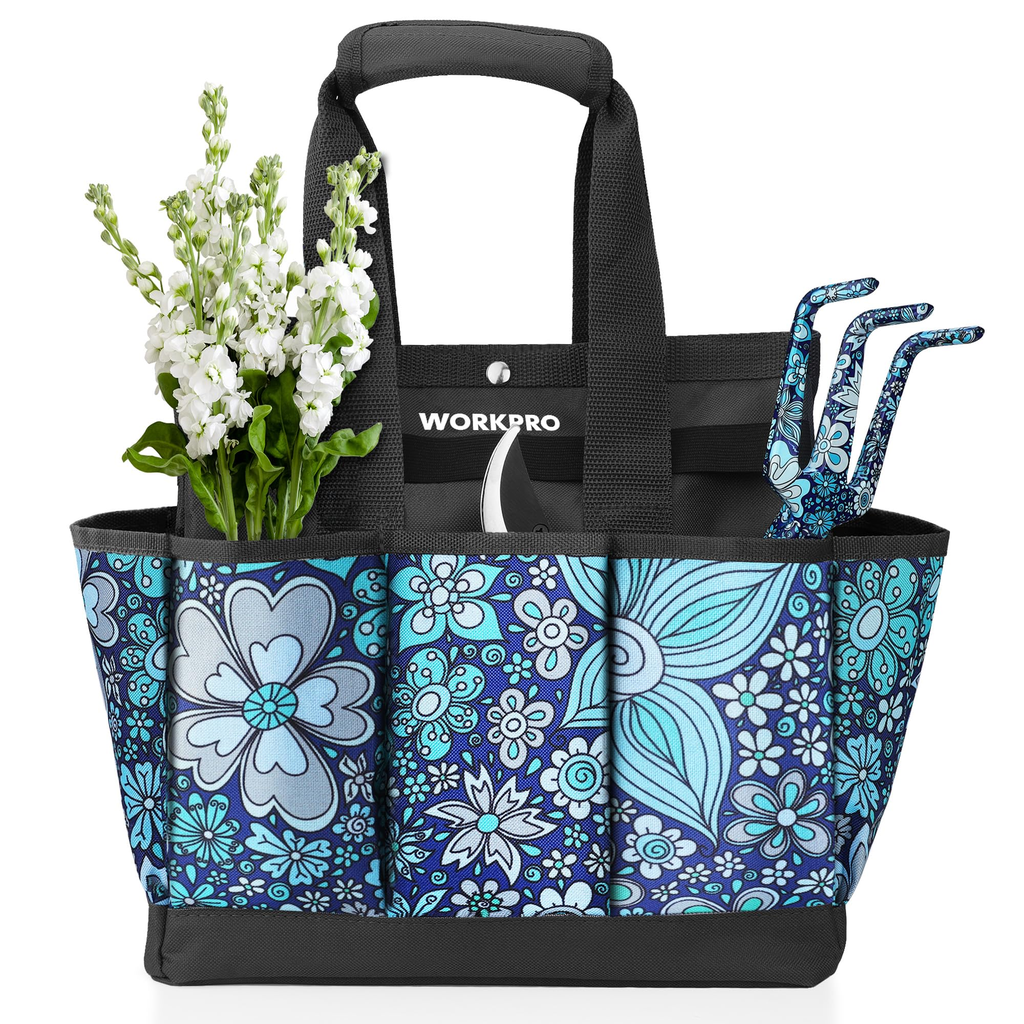 Ford Harvest Garden Assorted Garden Tote Navy