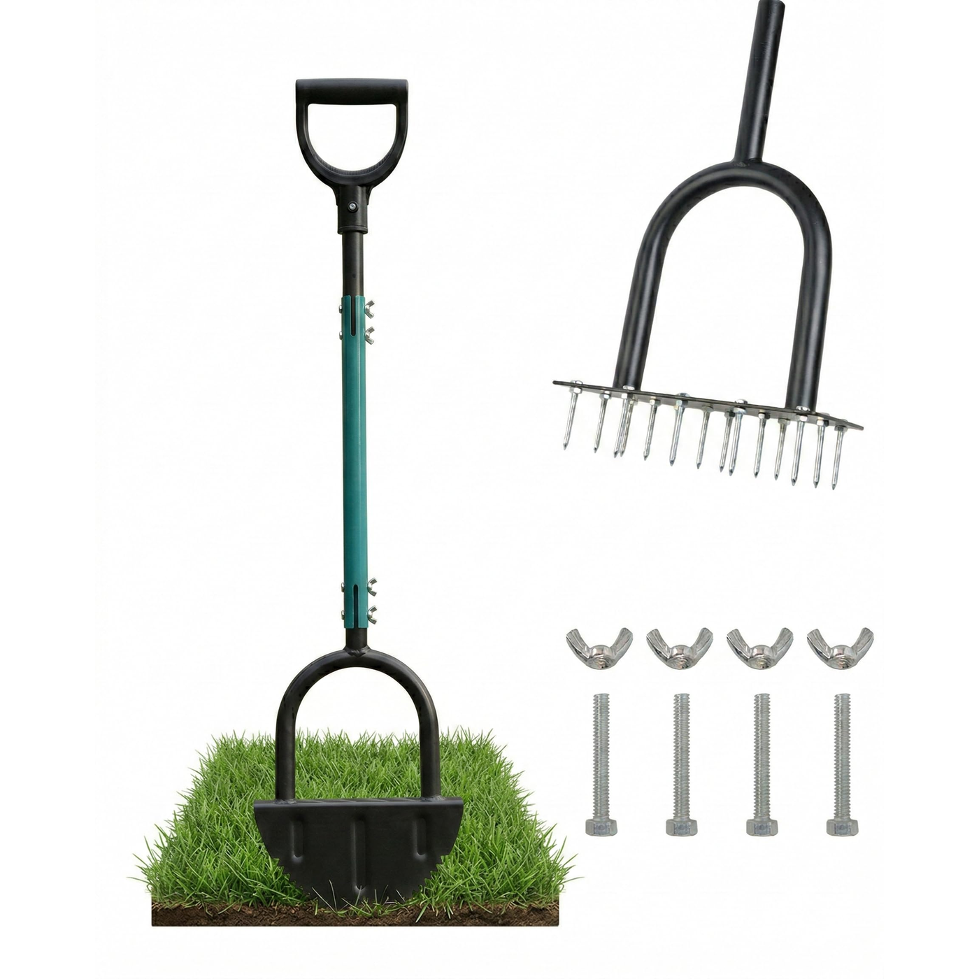 Lawn Aerator Spike Set - Hand